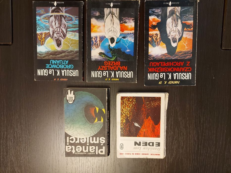 Książki fantasy I fantastyka - 5 szt