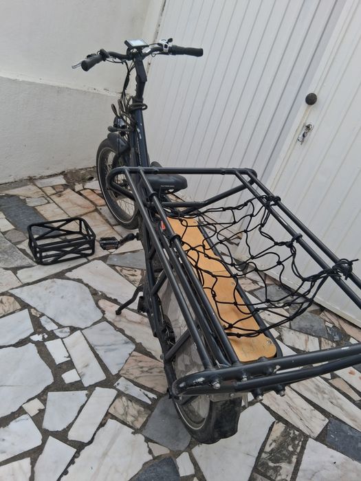 Bicicleta eléctrica Cargo (leva 2 crianças)