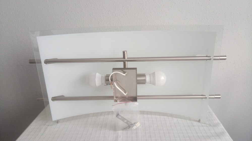 Lampa sufitowa szkło