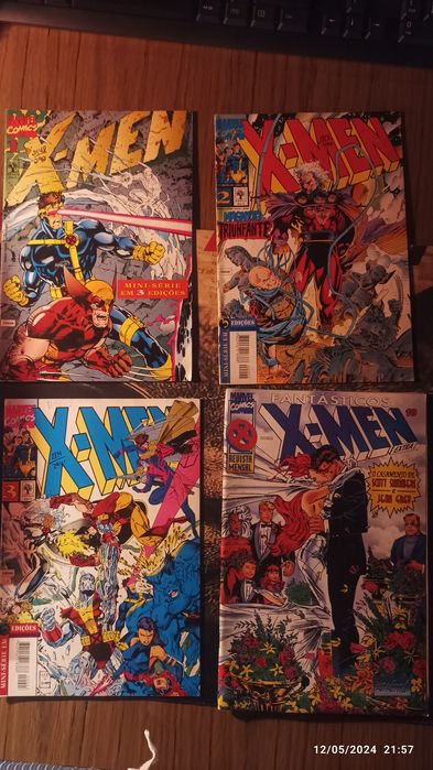 Revistas Marvel antigas em português de Portugal