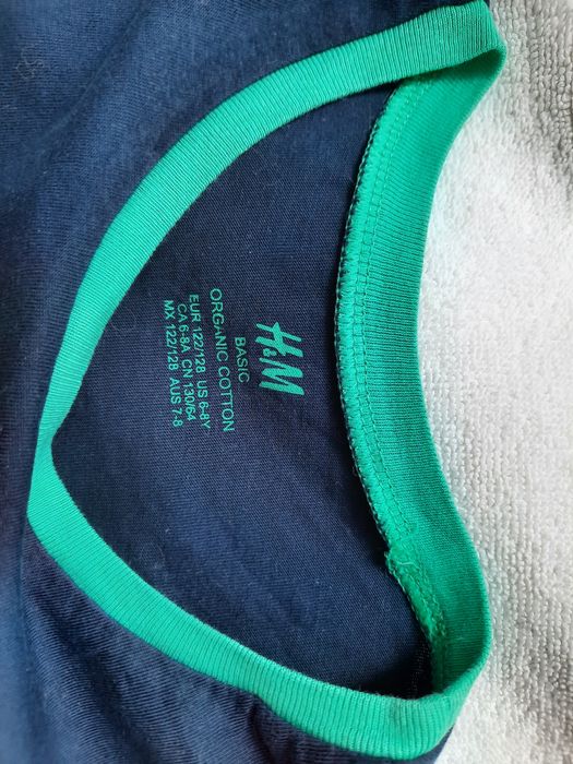 T-shirt bluzka H&M 122/128