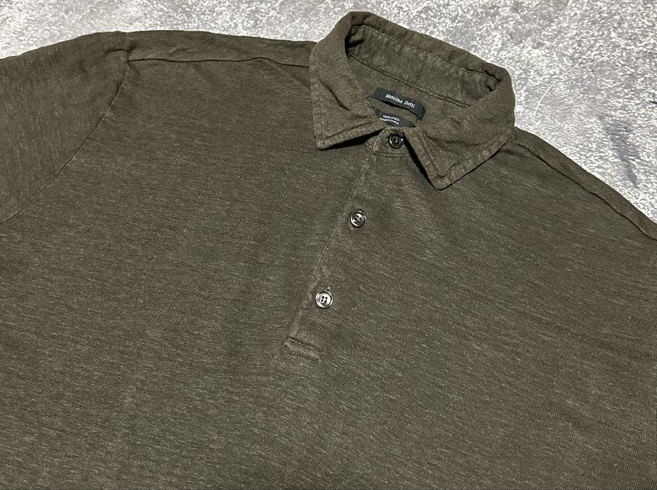 Лляне поло Massimo Dutti, оригінал, L