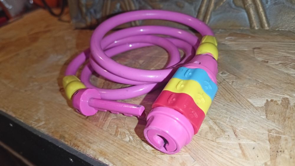 Zapięcie rowerowe - blokada dla dziecka