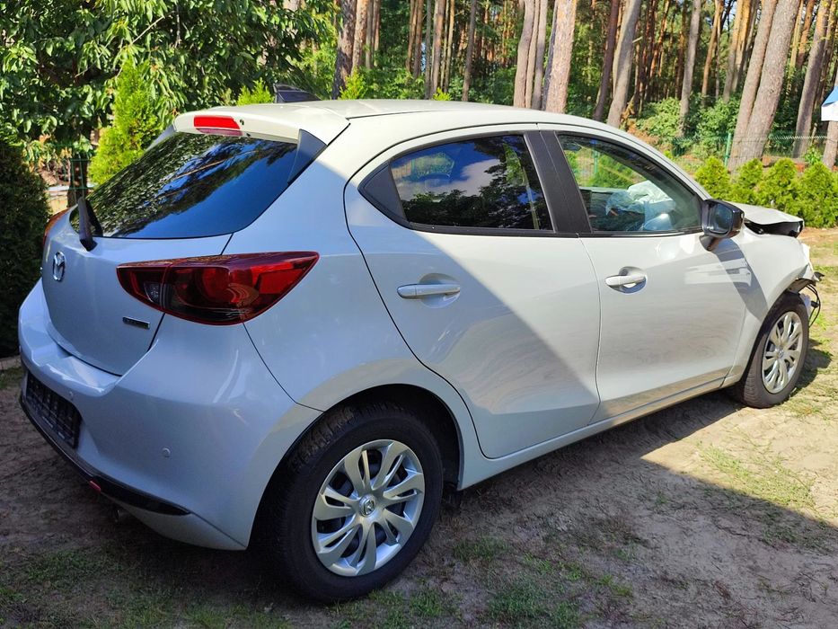 Mazda 2 Homura 1,5 Benzyna/Miękka Hybryda * Mega Opcja * Uszkodzony przód *