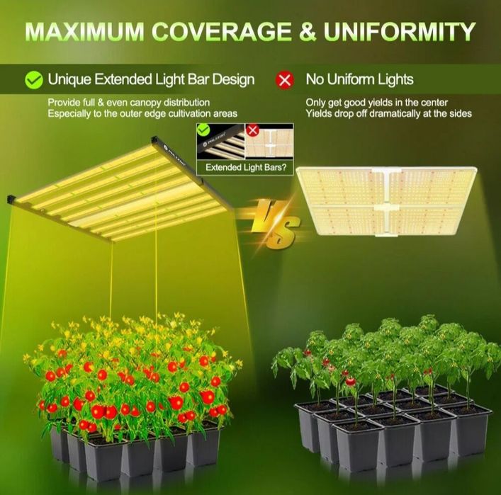 Phlizon Última Geração diodos Led 640w Samsung 281b