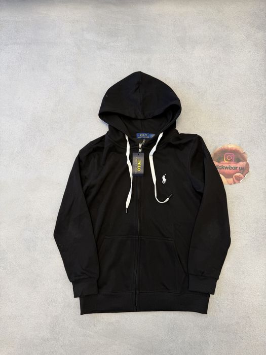 зип худи Polo Raulph lauren black S M stussy nike old money