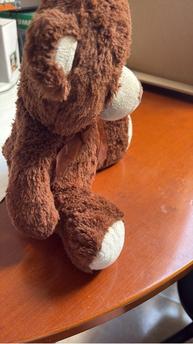 Urso de Peluche Castanho Grande Muito Macio