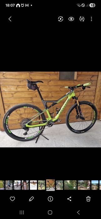 Cannondale Scalpel carbon 4 com Fox Kashima