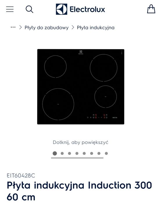 Electrolux płyta indukcyjna 60428C