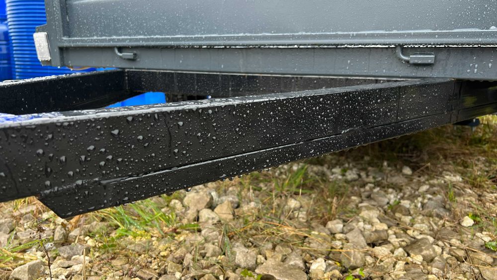 Причіп легковий двохосний (категорія В) 2,5 х 1,25 м борт 40см метал