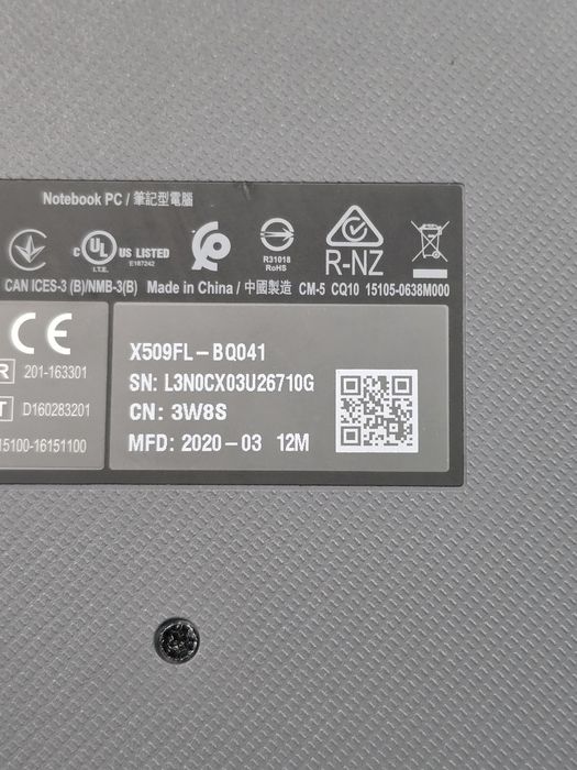 Отличный Asus X509l Core i5-8250u mx250