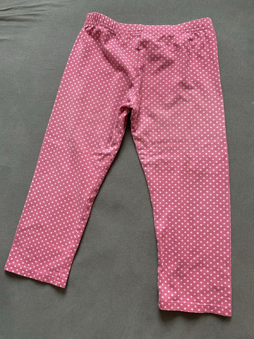 Różowe spodnie od piżamy 104 dla dziewczynki