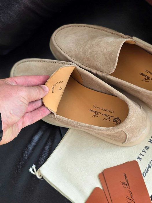 Розпродаж 4 кольори чоловічі лофери лора піана в наявності loro piana лоро Замшеві туфлі макасини мужские Лоферы
