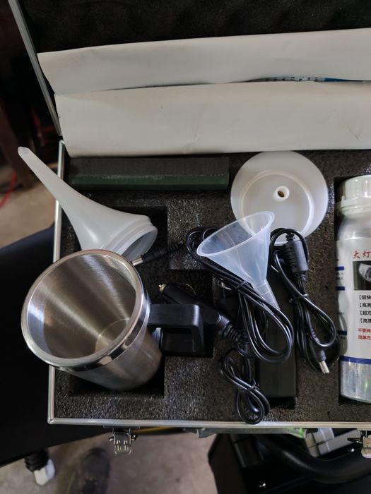 Kit limpeza faróis vapor