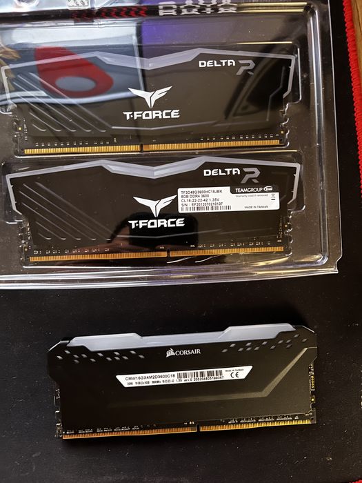 CPU AMD R5 5600x  + Ram DDR4 24Gb 3600mhz