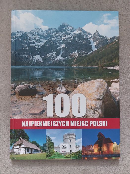Książka 100 najpiękniejszych miejsc Polski, jak nowa