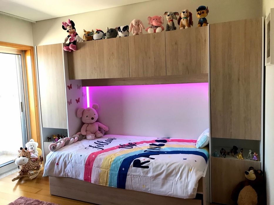 Quarto crianca com 2 camas 90* 200