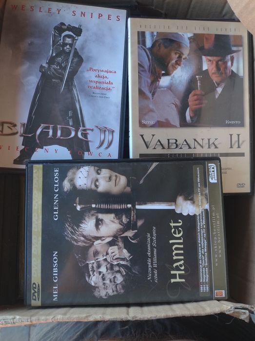 Płyty filmy VHS różne