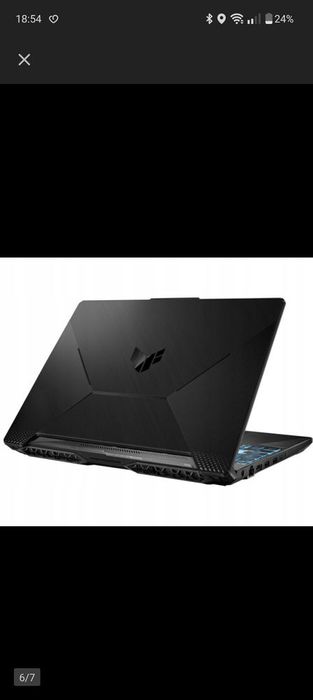 Asus tuf gaming f15 laptop/ komputer rtx 3050gamingowy