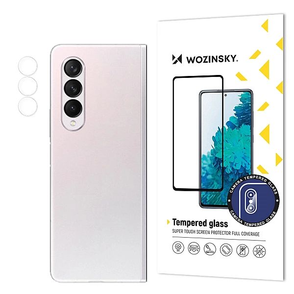 Wozinsky Camera Glass szkło hartowane 9H na cały aparat kamerę Samsung