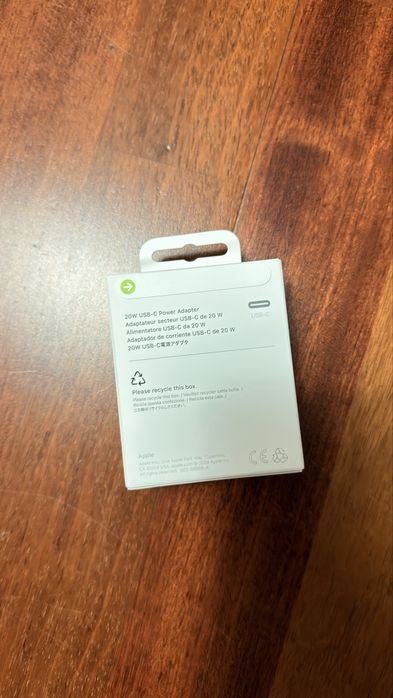 Oryginalna Ładowarka Apple Zasilacz USB-C o mocy 20W