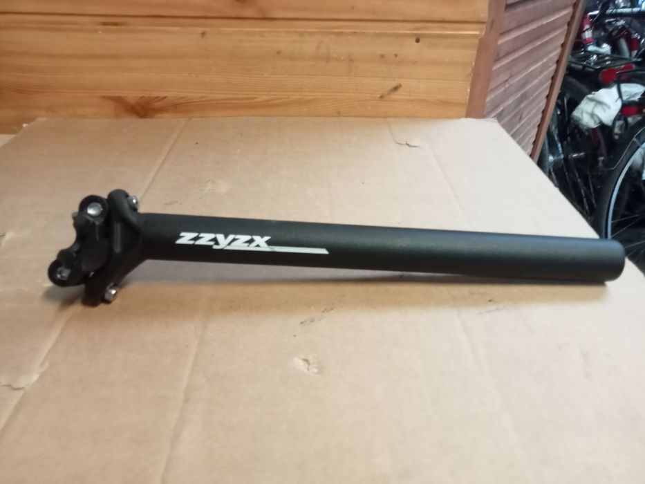 Nowa sztyca aluminiowa zzyzx corratec 30,8 mm,350mm