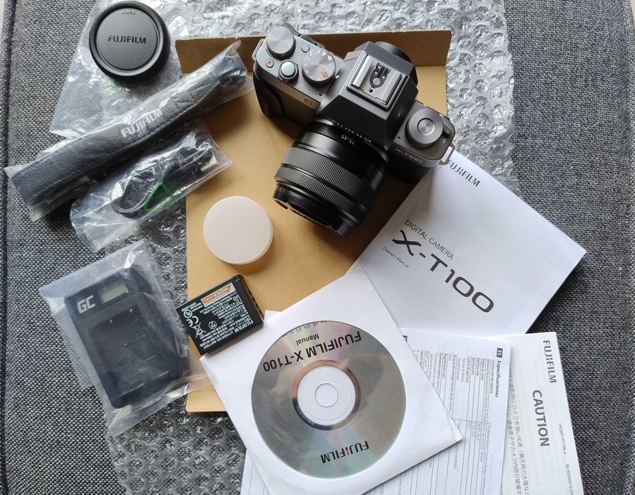 Fujifilm X-T100 + 15-45mm OIS - idealny - Fuji XT100