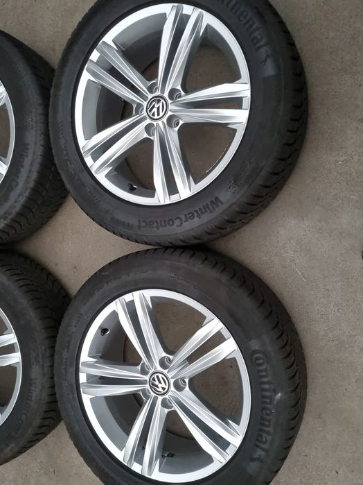 Koła Zimowe Alu 18" VW Tiguan II 2 III 3 5x112 / 2024r. Oryginalne