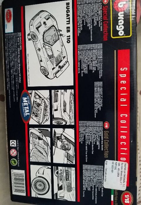 Bugatti solido EB 110