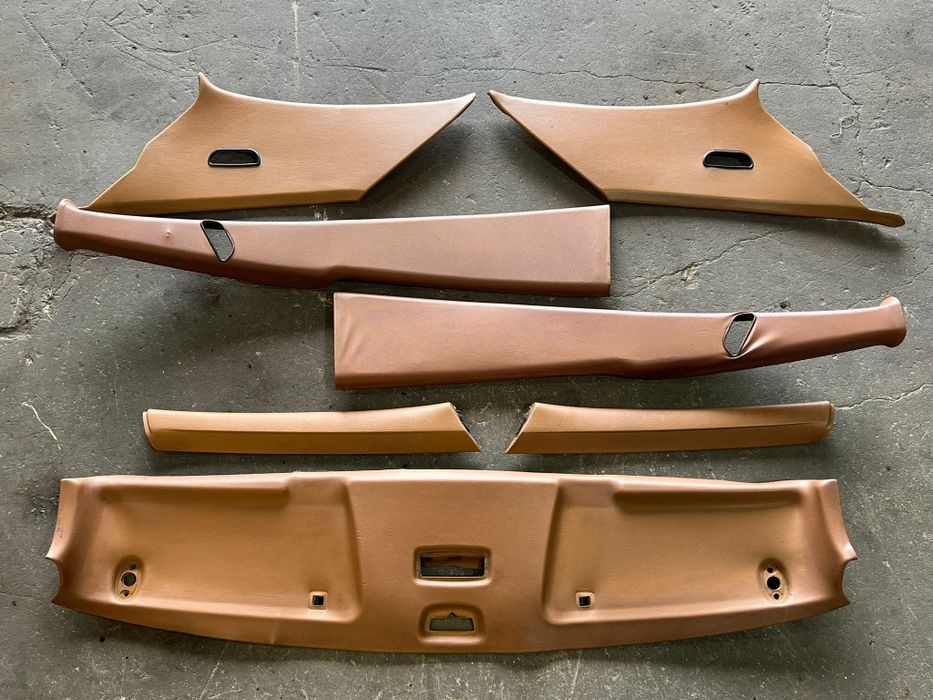 Conjunto pilares Teto Mercedes W123