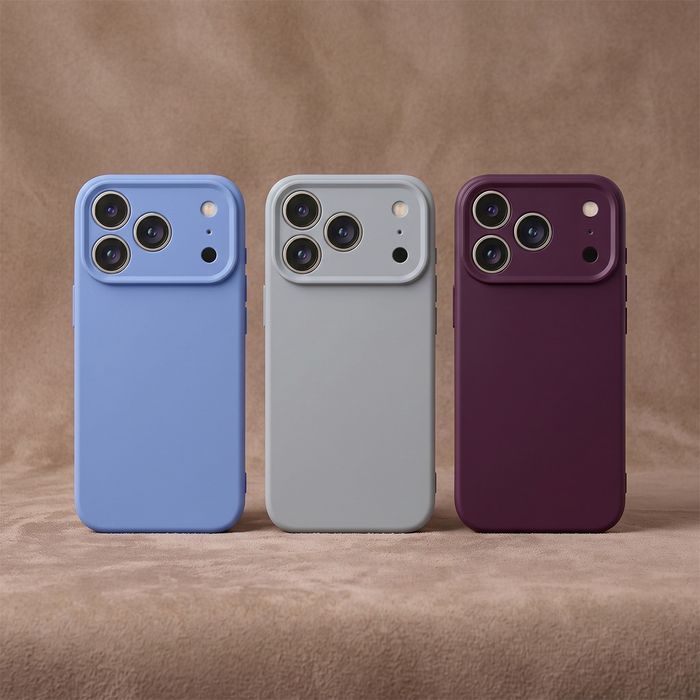 Nakładka Silicon do Samsung Galaxy A57 5G dark cherry