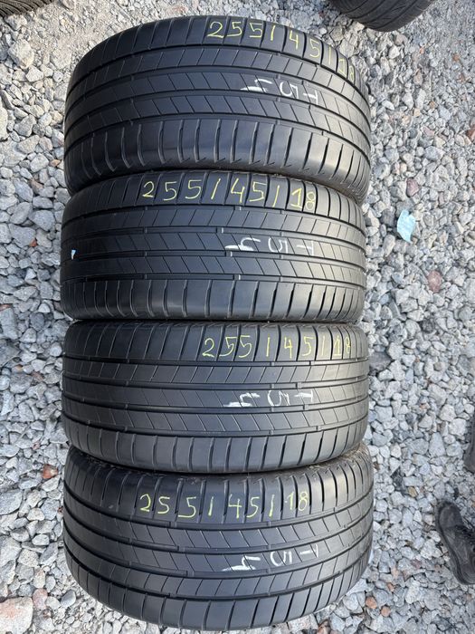 Opony letnie 255/45/18 Bridgestone 4szt 6mm 23r