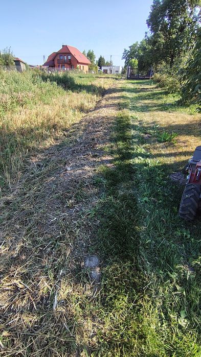 Usługi kosiarką bijakową