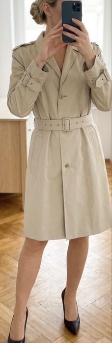 - Hugo Boss* Elegancki płaszcz  Trencz 42