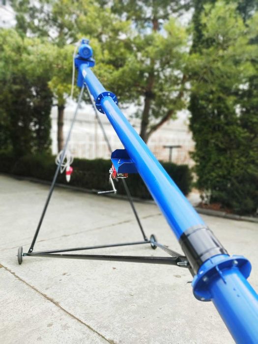 159 мм*3м шнековый навантажувач, шнек, шнековий погрузчик зерновий