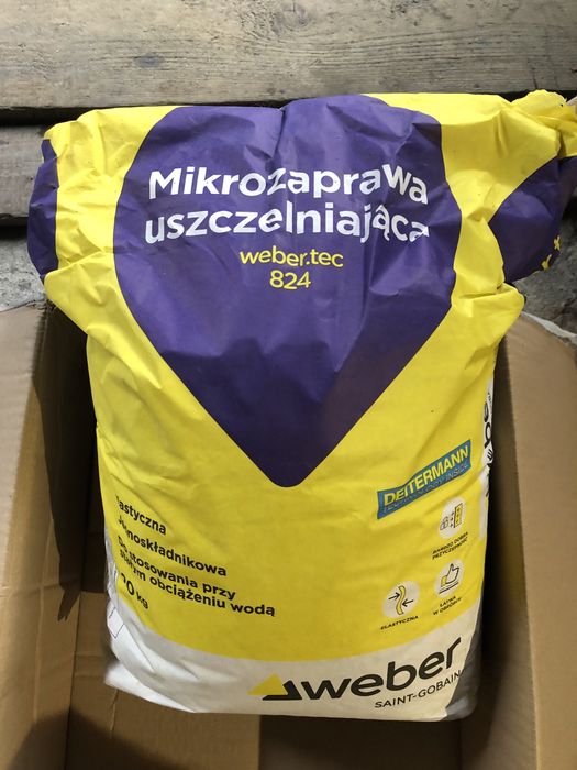 Mikrozaprawa uszczelniajaca Weber.tec 824