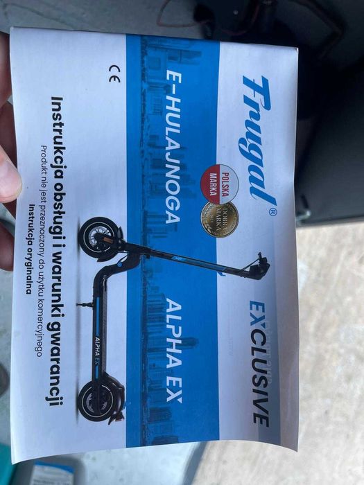Frugal Alpha EX – Hulajnoga elektryczna