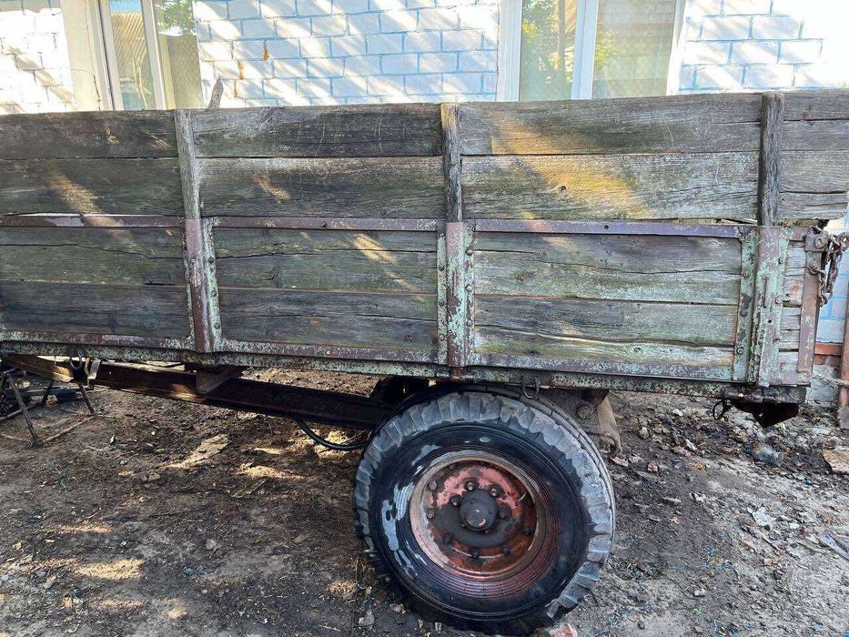 Трактор Т-25 з причепом та  усім, що необхідно для обробки городів
