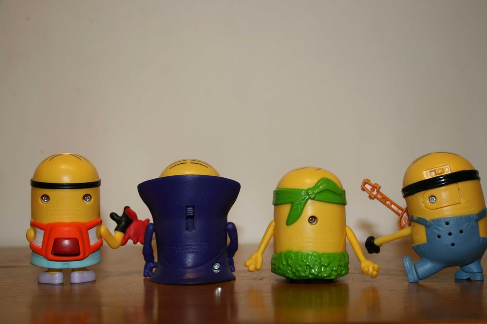 Conjunto Minions Mcdonald's 2015