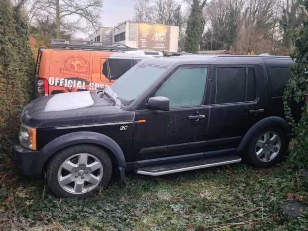 Land Rover Discovery 3 bancos pele Bege