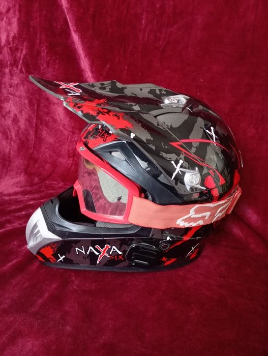 Kask motocyklowy naxa mx