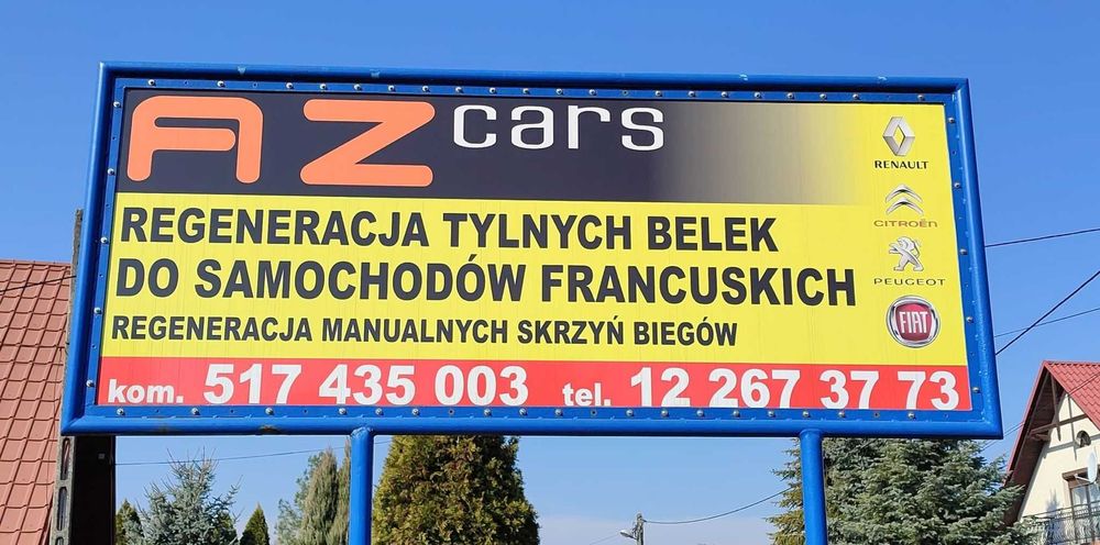 Tylna belka OŚ Citroen-Peugeot-Renault