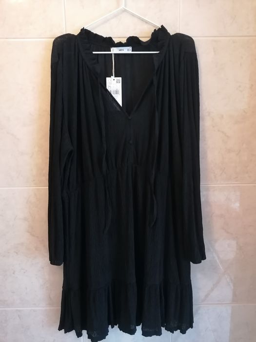 Vestido preto Mango XXL