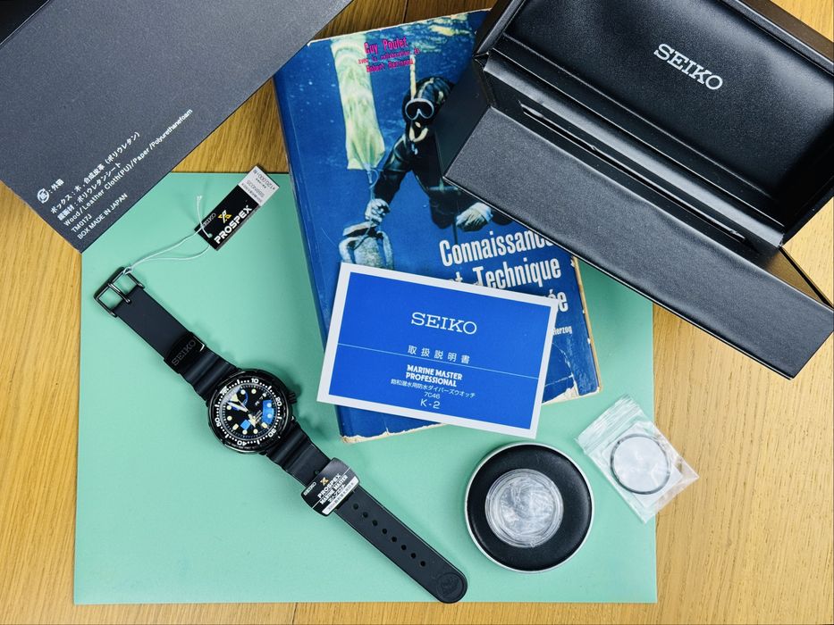 Zegarek Seiko Prospex Tuna SBBN035 Marinemaster JDM szafir – nowa cena