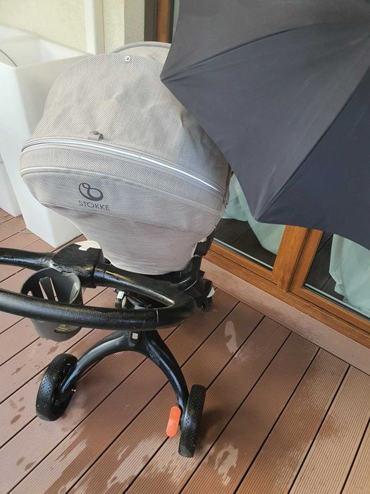 Wózek Stokke Xplory szary melanż