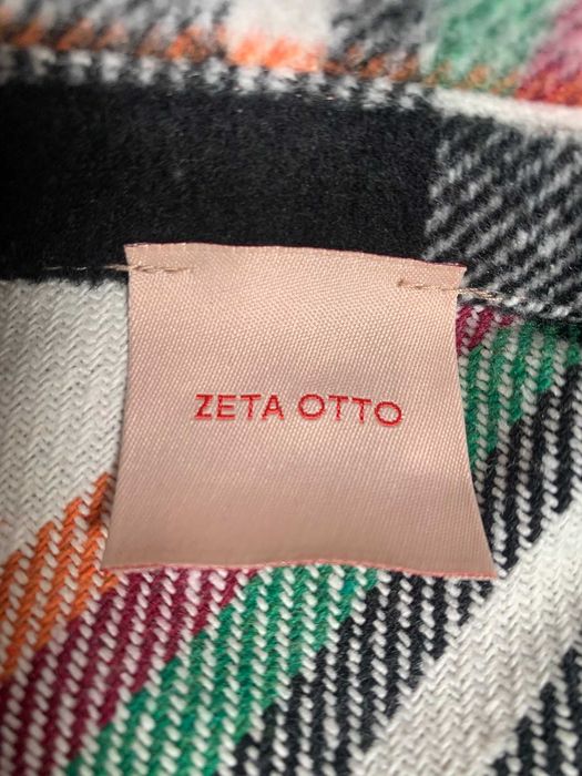 Camisa tipo casaco Senhora