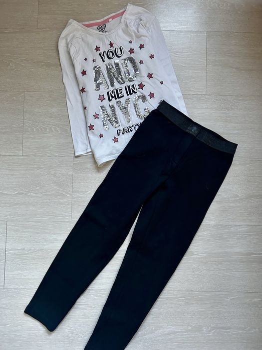 Брючки і реглан 7-8 років