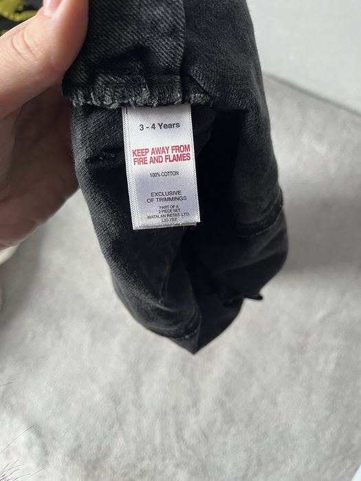 Джинсы на девочку мом кобинезон