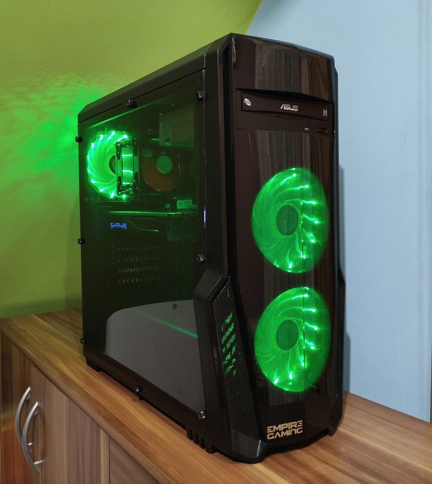 Komputer Xeon E5 2650 v3 RX480 8GB, 16GB RAM SSD 512GB i 256GB Win 10.