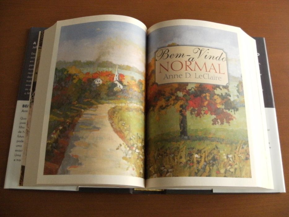Livro com quatro histórias